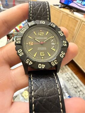 Chronologia Ranger Automatic Men's Tactical Field Watch Carbon Fiber Case NH35